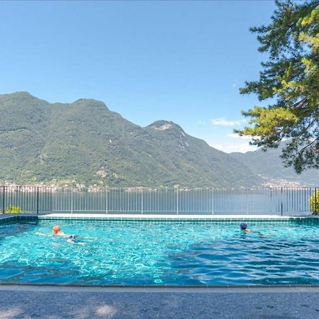 Apt With Terrace And Shared Pool! Lake View! Apartment Nesso Ngoại thất bức ảnh