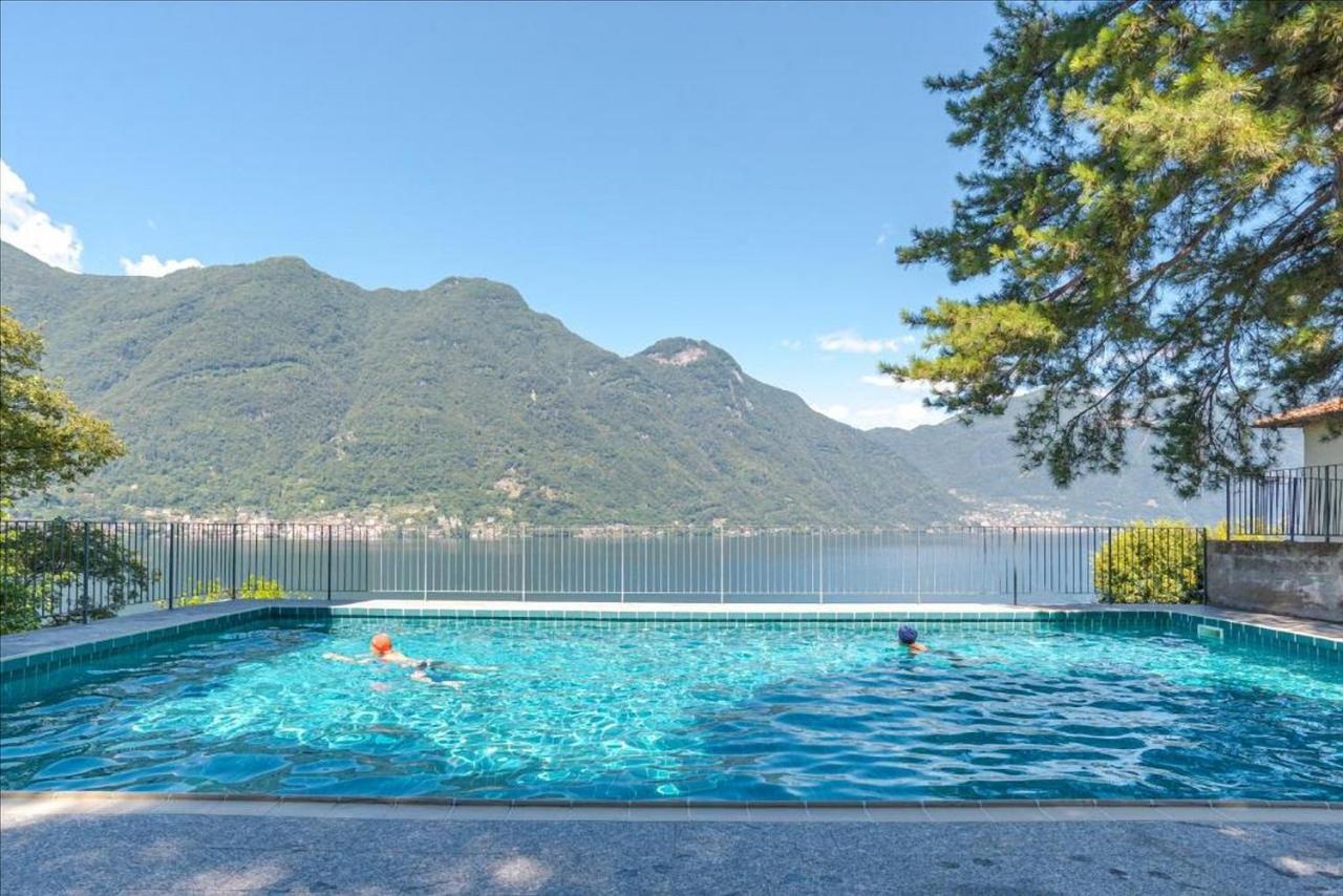 Apt With Terrace And Shared Pool! Lake View! Apartment Nesso Ngoại thất bức ảnh